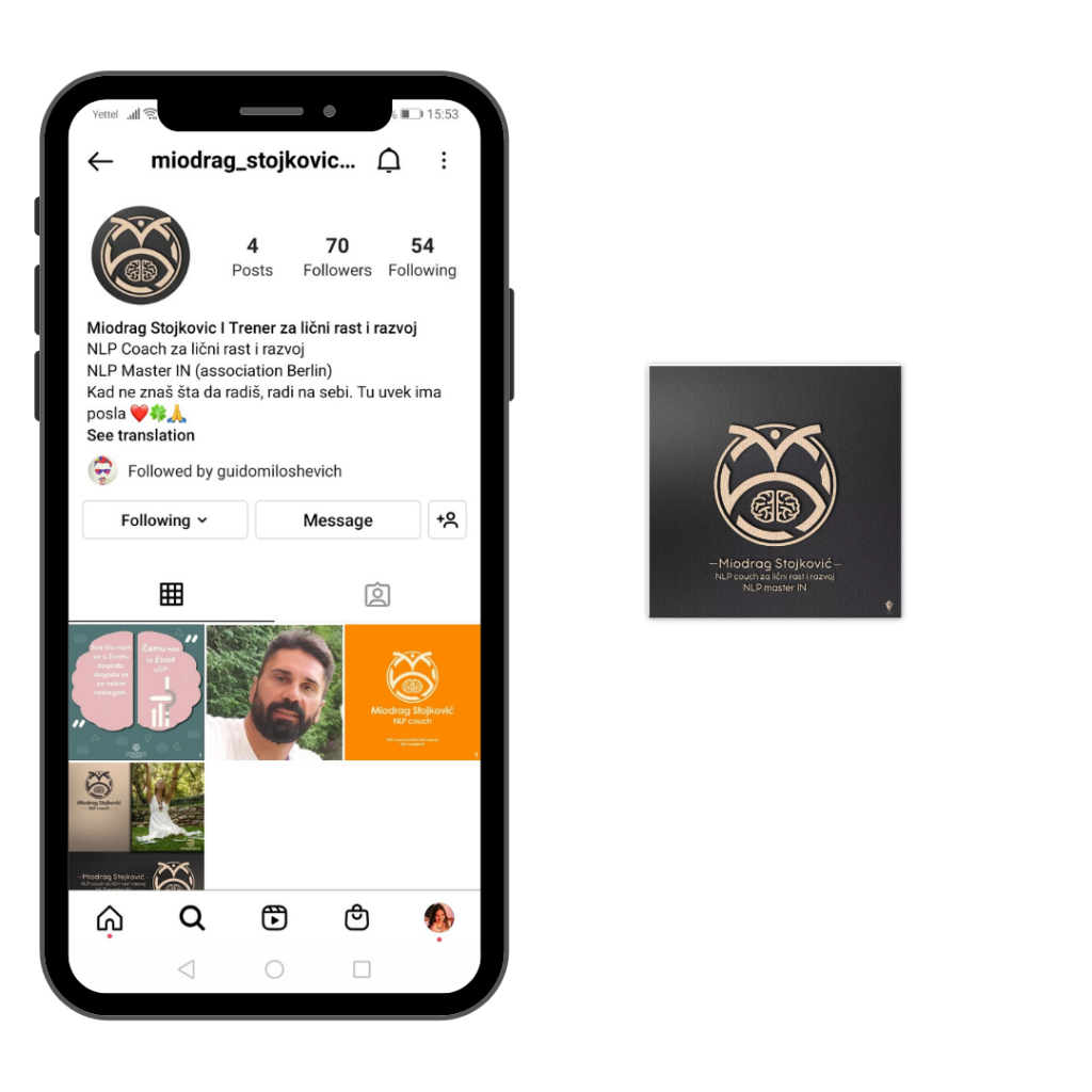 Natural Digital Product Showcase Portfolio Phone Mockup Instagram Post (7)